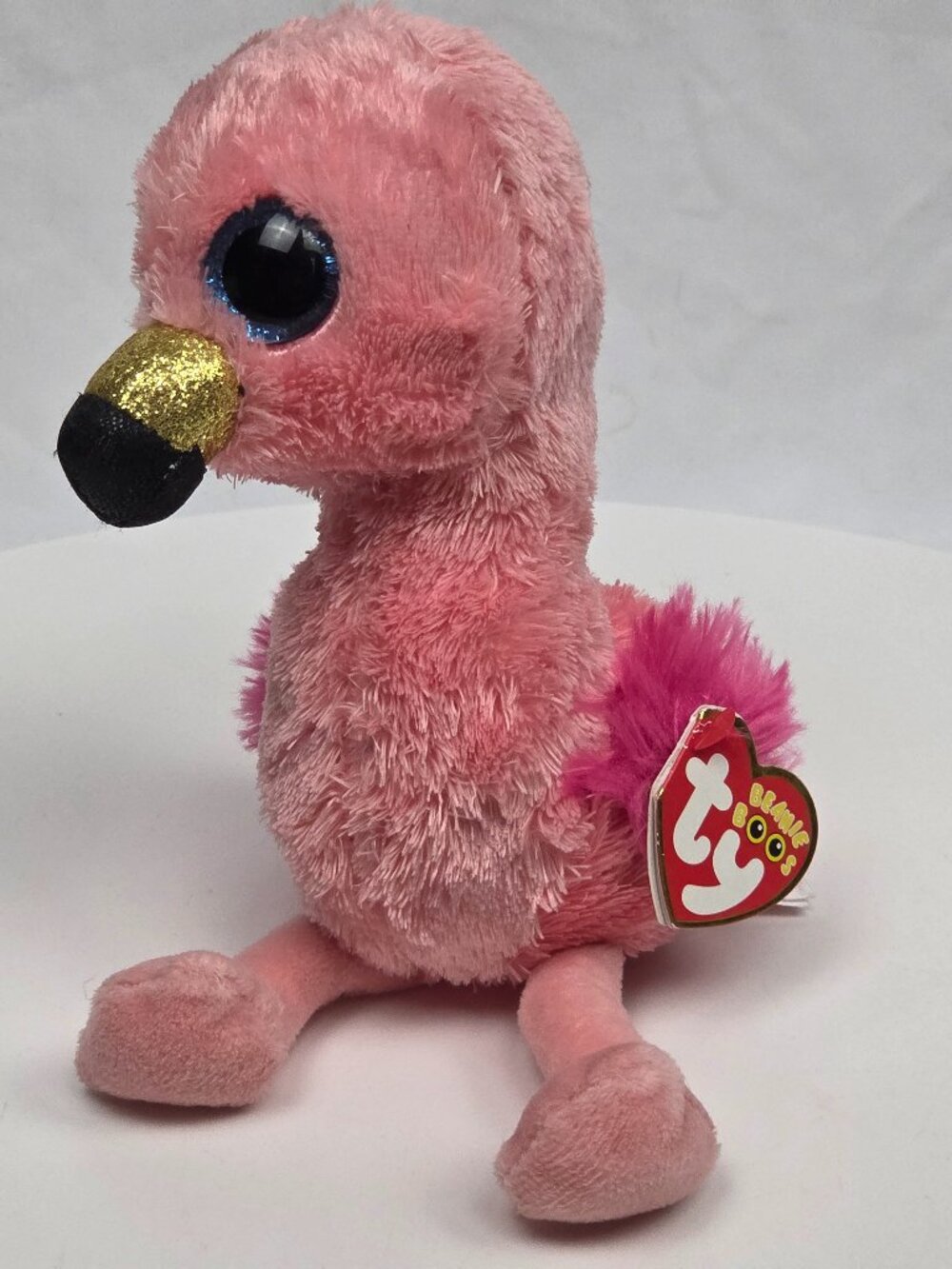 Ty Beanie Boos - GILDA the Pink Flamingo (6 Inch) Plush Stuffed Toy Animal